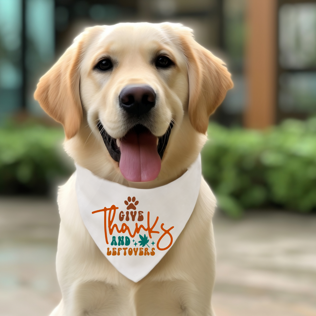 Thanksgiving Dog Bandanas