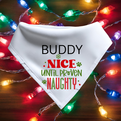 Christmas Dog Bandanas