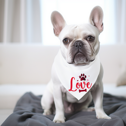 Valentine's Day Dog Bandanas