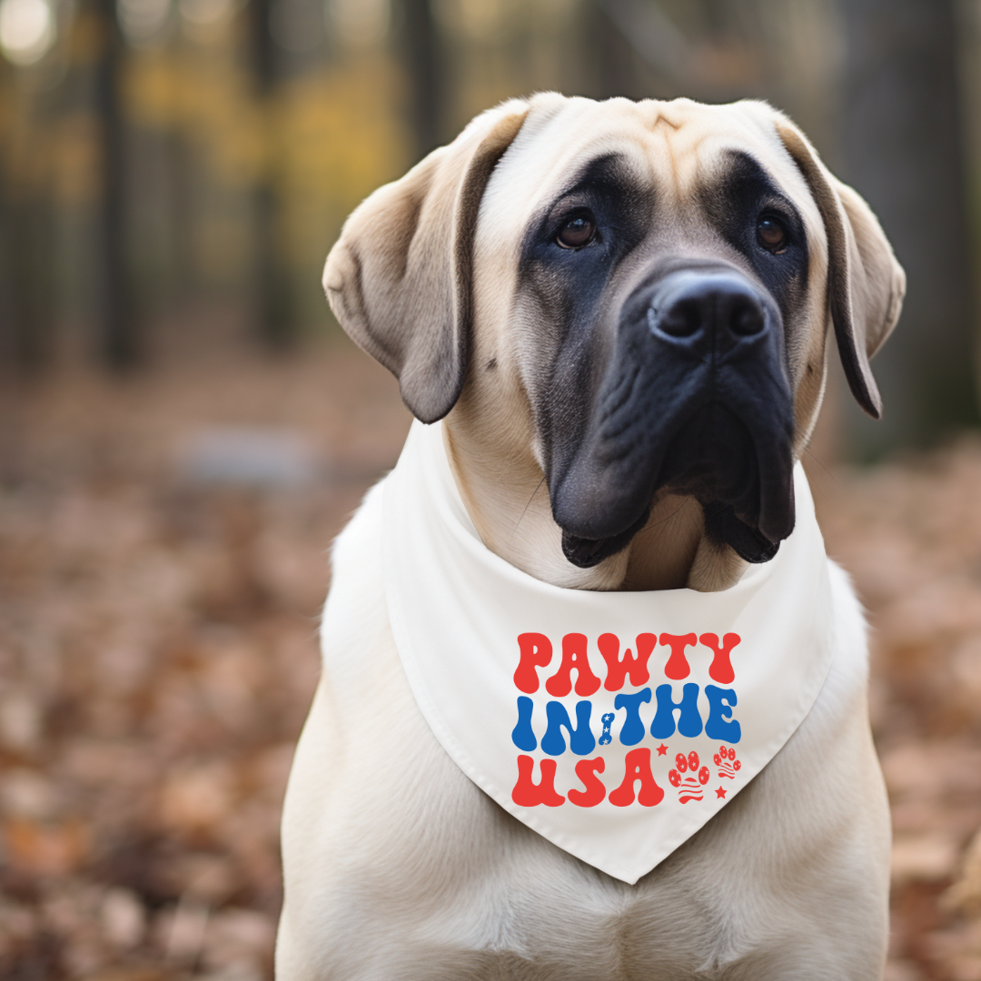 Patriotic Dog Bandanas