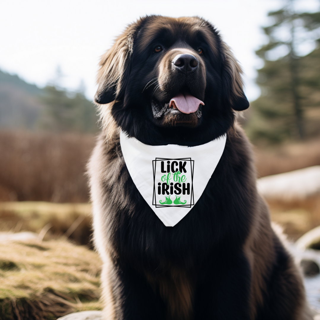 St. Patrick's Day Dog Bandanas