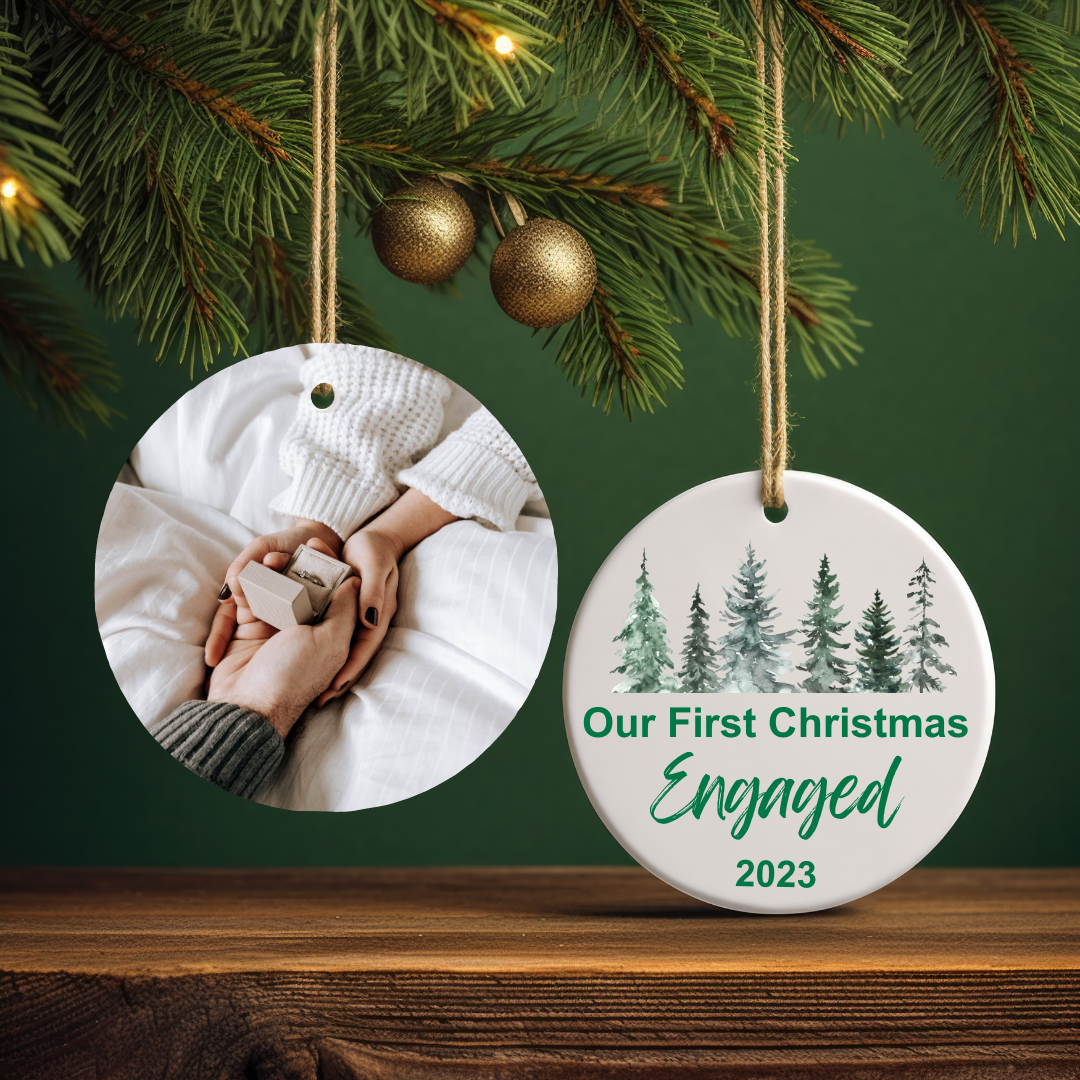 Glossy Round 2-Sided - Personalized Ornament