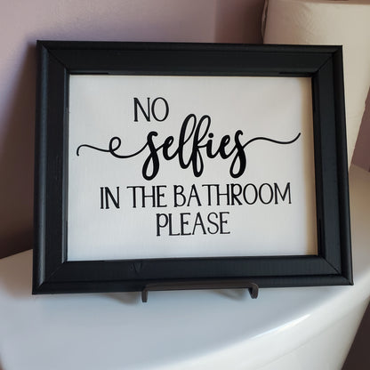 Sarcastic Bathroom Signs