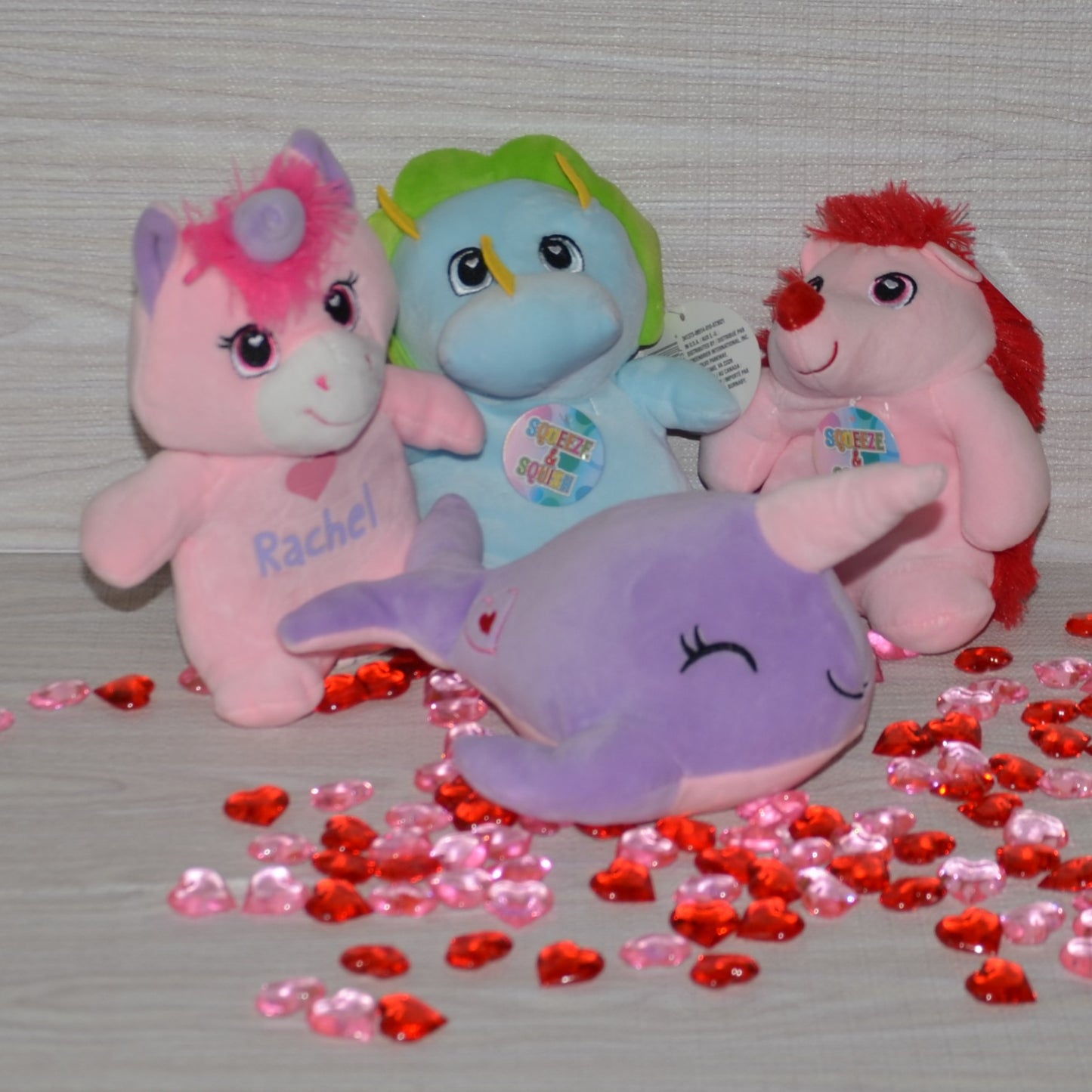 Personalized Valentine's Day Stuffed Animals