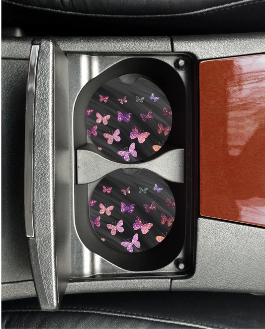 Butterfly Car Coasters