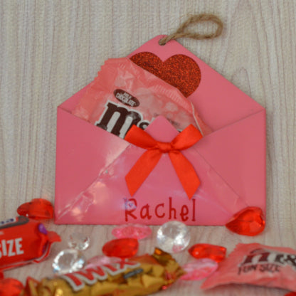 Valentine's Day Personalized Metal Envelopes