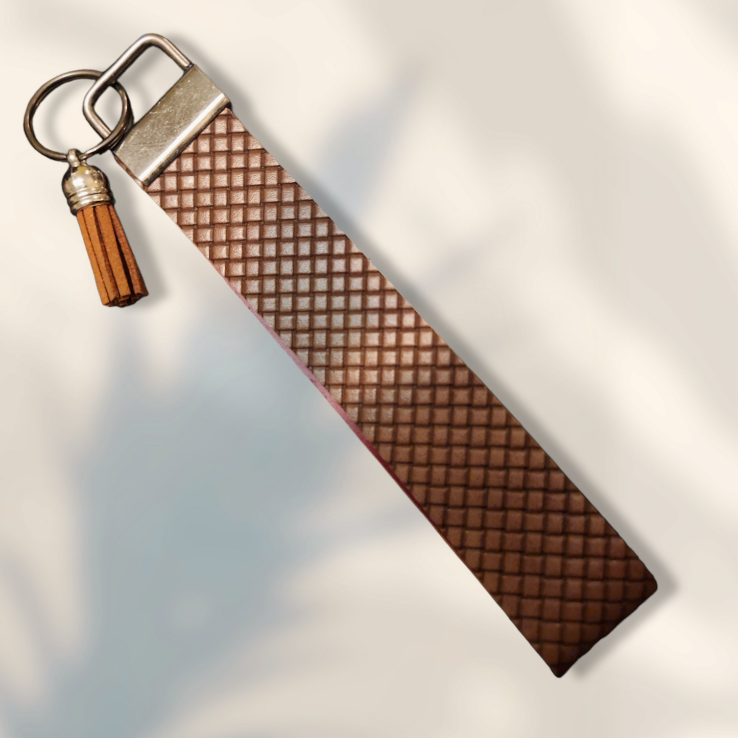 Faux Leather Key Fob Wristlets