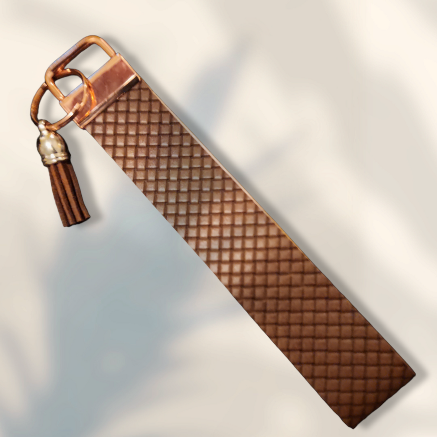 Faux Leather Key Fob Wristlets