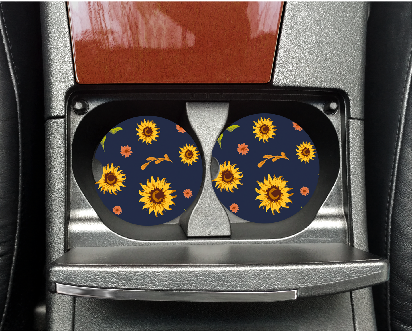 Sunflowers Car Coasters