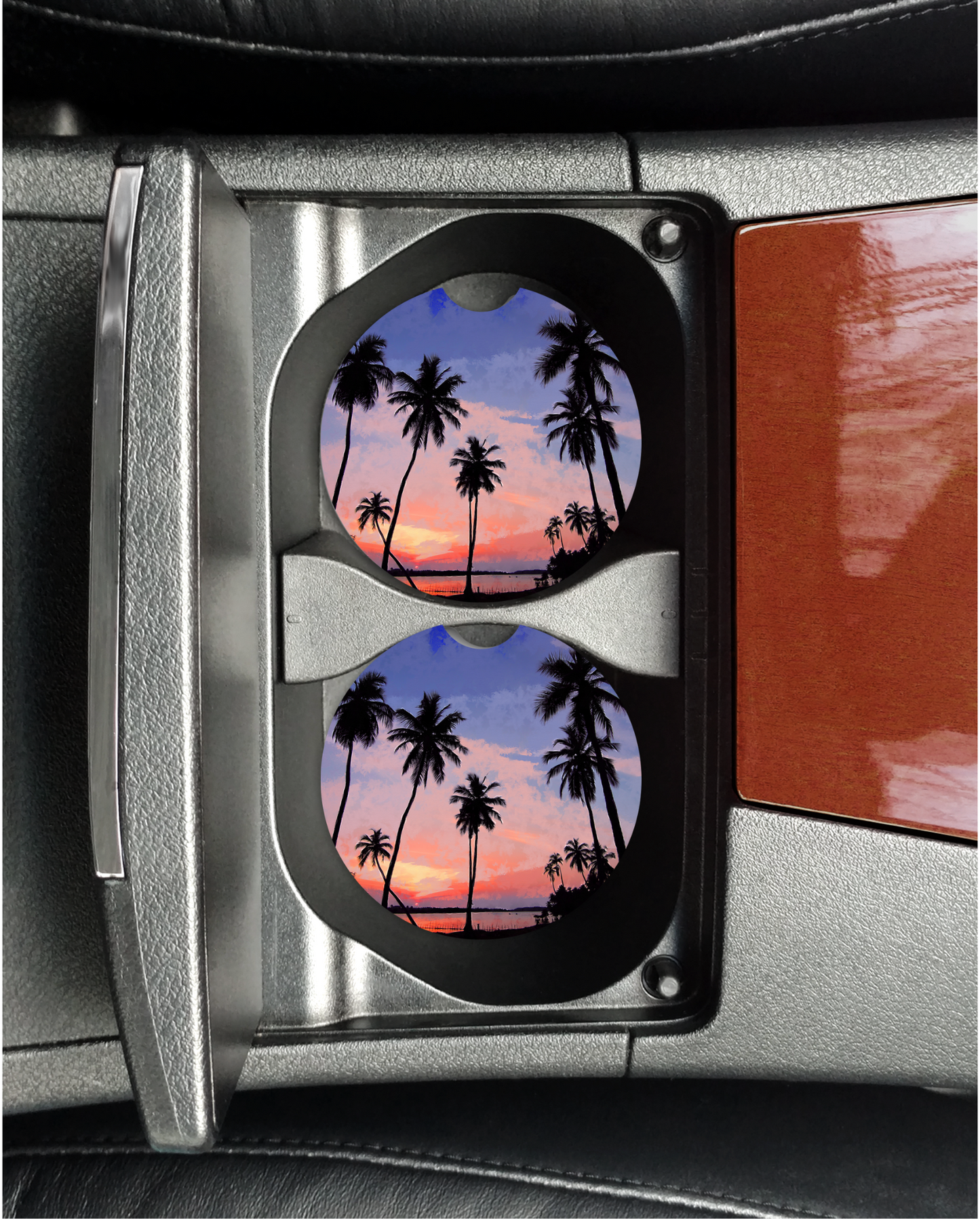 Tropical Car Coasters